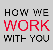 how we work with you